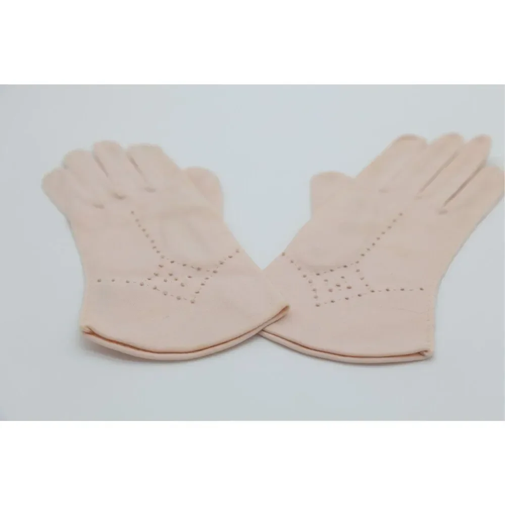 1950s‎ Vintage Blush Pink Dress Gloves Size 6 1/2 Wear Right Gloves